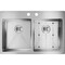 Elkay Elkay Crosstown 33"x22"x9", Equal 2-Bowl Dual Mount Sink Kit SS ECTSR33229TBG2 - alternate 1